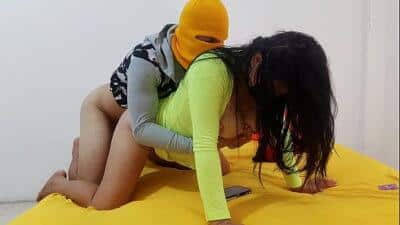 Hot milf invites me to fuck her big ass while sitting on a cock