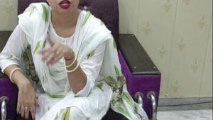 Beautiful Indian Punjabi step mom Pussy and ass fucked hard by Step son Vivek