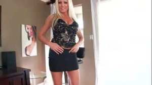DIANA DOLL Sexy Perfect Body Euro Blonde Huge Cock POV Blowojob and Cum Swallow