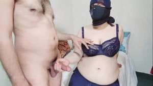 Gorgeous Bbw indian StepSister dirty talking with desi hot StepBrother during OutclaSS xxx pussy fuck in clear hindi audio