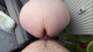 Huge round ass best doggy POV