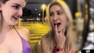 Lady Gang Gushes And Squirts In Cum-Soaked Czech Soccer Fan Orgy!