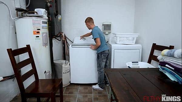 fucking stepbro during laundry time