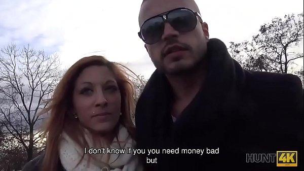 Hunt4K Boyfriend Is Watching How His Cutie Rides Strangers Phallus