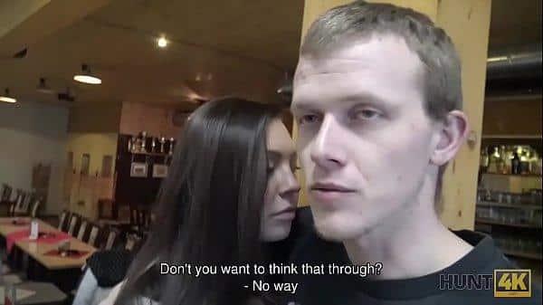 hunt4k cutie makes love with stranger to earn cash for boyfriend
