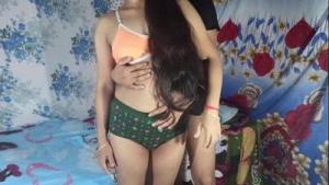 Desi Indian Big Ass Chubby Step Sister Hardcore Rough Sex in Doggy Style ,Horny step Sister Hairy Pussy Fucking by step Brother Big Dick