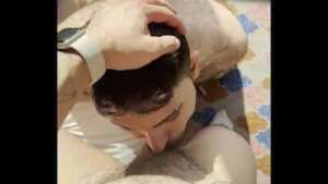 this little bear come to my house and begged for cock – Watch full video