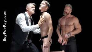 Master Had His Slave to Position on All Fours and Dove Face First Between the Cheeks – Boyforpay