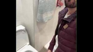 sexy daddy jerking off and nutting huge load