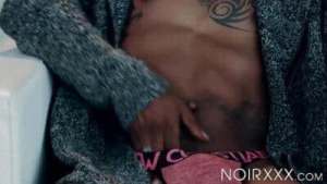 Kinky and horny jock Aaron Reese masturbates in kinky solo