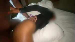 First Anal she was screaming to stop but at same time wanted me to continue and NUT on Her Fat ASS