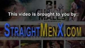 Straight amateur gets facialized