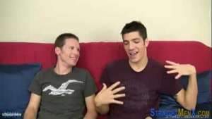 Gay newbie eating ass and riding cock