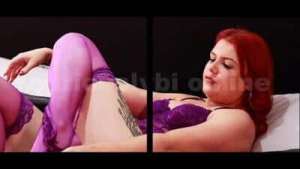 Bi Bottom Crossdresses And Cums In Panties
