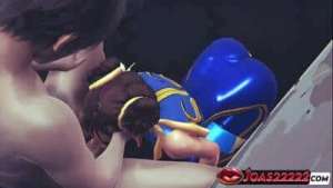 Chun Li Street Fighter 6 3D Hentai Blowjob – Sexy Cosplay Anime Girl Sucks Big Cock Deepthroat With Facial Cumshot And Gets POV Titfuck In Honey Select 2 Animation Porn