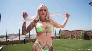 Tattooed Bombshellâ€™s Gaping Anal Nichole Saphir / Brazzers/ Enter XVPROMO on official site for discount