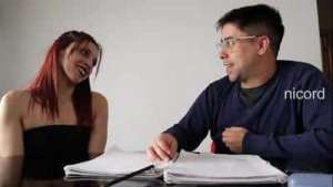 Fucking my new english teacher in my parents house