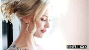 Will I Ever See You Again? Sensual Pornstars Angie Lynx & Francis X for SinfulXXX