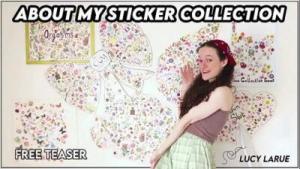 About My Sticker Collection