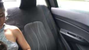 horny skinny plays with her girlfriend’s dildo