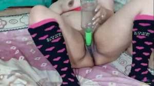 Big Ass and Big Boobs Bbw aunty xxx fucking pussy with Big Bottle – Netu and Hubby