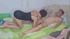 husband watches wife with friend. mff