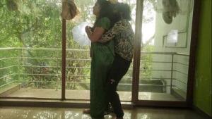 Desi Couple Share Sweet Kisses And Gentle Moments