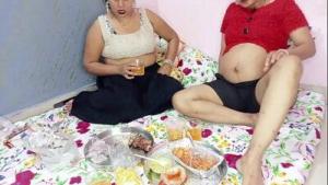 Indian hot threesome sex! Don’t cum inside pussy!