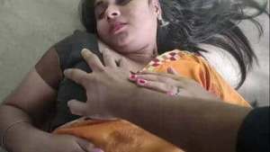 Desi Couple Enjoy Intimate Moments With Kisses And Tender Touches In Bed