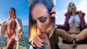 Littleangel84 – Pipe super risquée au lac leman et creampie dans la campagne Suisse