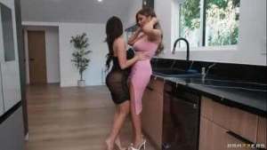 Tag Teaming The Hosts Savanah Storm, Aspen Reign / Brazzers/ Enter XVPROMO on official site for discount