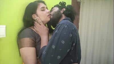 Desi Couple Share Sweet Romance And Passionate Kisses
