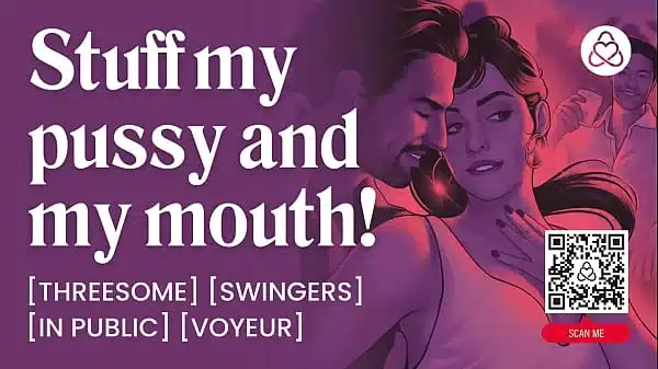 asmr audio porn hotwife fucked in swingers club mmf threesome public sex dp erotic audio roleplay