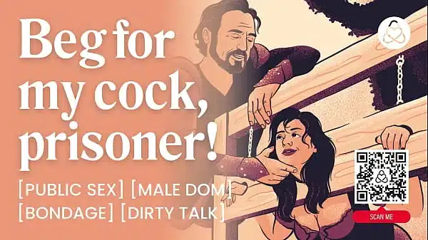 asmr audio porn male dom guard fucks his female sub in public stocks bdsm bondage erotic audio story