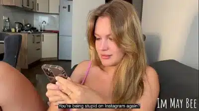 I’m fucking my girlfriend while her mom is in the next room