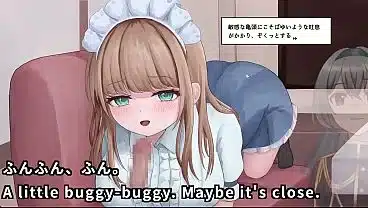 Nauty interaction with a concafe girl(Machine translated subtitles)[trial var]