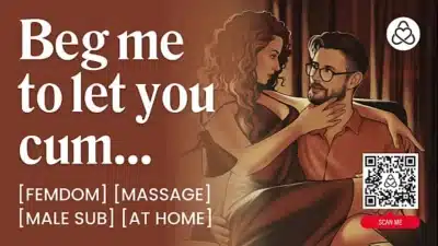 ASMR Audio Porn: Femdom Massage with Your Wife – Handjob, Blowjob & Edging at Home – Erotic Audio Story