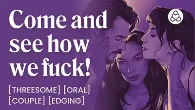 ASMR Audio Porn: Movie Night Turns into a Voyeur FFM Threesome Fuck Session – Teasing & Pussy Licking – Erotic Audio Roleplay for Women