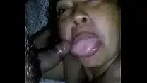 golosa la madura con la verga en la boca
