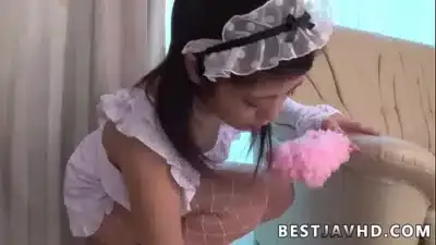 Hot Asian maid with a taut bum and a tempting smile, offers a total point of glance romance with a hard meatpipe – JAV XXX! Experience the tantalizing POV shots of remarkable Japanese maid, Ema Kato, showcasing her exceptional