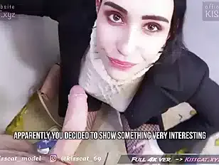 Risky Anal Sex with Facial Cum Walk Public Agent Pickup Russian Student to Street Fuck / Kiss Cat