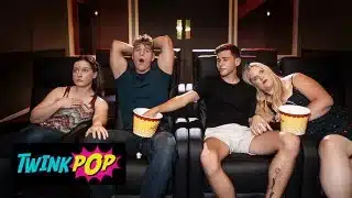Twink Pop – Felix Fox Dominates His Friend Joey Mills’ Asshole After Their Girls Left Them