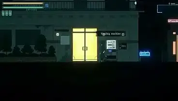 White haired woman makes a blowjob in a man in a cape in hentai game  video