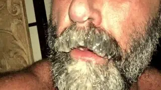 Cigar Daddy cum whore.
