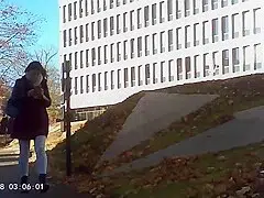 Girls hit sexy public,