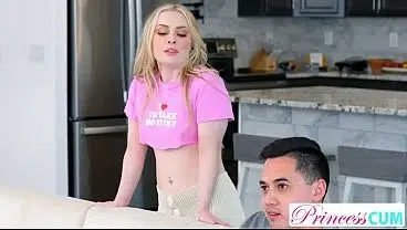 Haley Spades Gasps “Oh God Your Cock Is Huge” Before Deepthroat Creampie