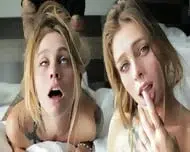 HER CLIMAX IS AMAZING – Crazy Blonde Has Eye Rolling Orgasms