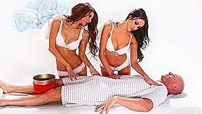 Horny Hosts Of Heaven With Johnny Sins, Breanne Benson, Jenni Lee – Brazzers