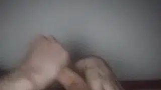 Masturbating in bed alone and Cumming on myself