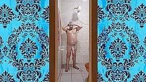 Meu Banho Gostoso Com o Pau Duro 001